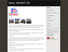 Tablet Screenshot of bryant2000.co.uk